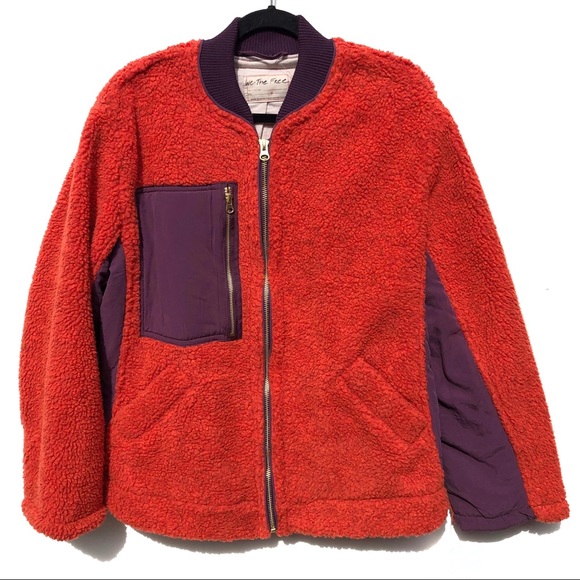 Free People Rivington Shearling Sherpa Jacket - Picture 2 of 8